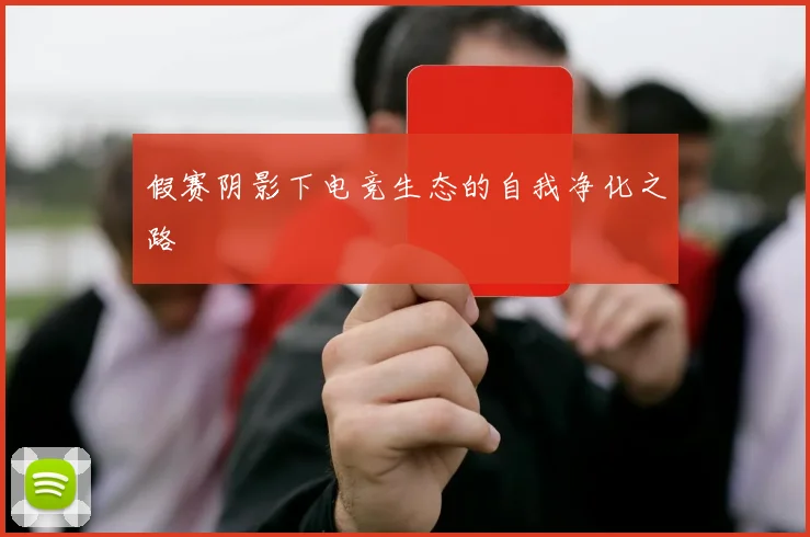 假赛阴影下电竞生态的自我净化之路